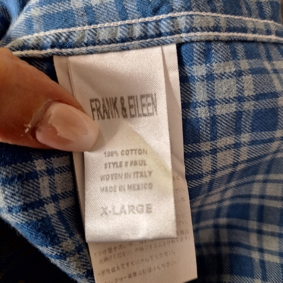 Frank & Eileen “Paul” Shirt Size XL - Picture 7 of 7